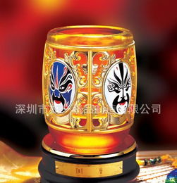 蒸蒸日上琉璃工藝品 廠家直銷，優質商務禮品之選